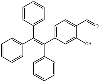 2-羟基-4-(1,2,2-三苯基乙烯)-苯甲醛,2328097-79-4,结构式