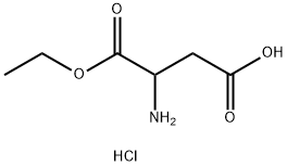 H-L-Asp-OEt.HCl,23358-61-4,结构式