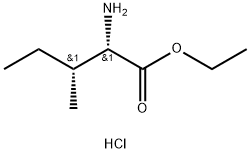L-Alloisoleucine, ethyl ester, hydrochloride (9CI) Struktur