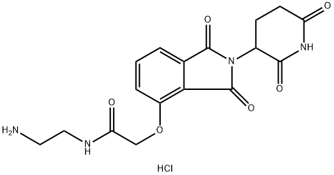 Thalidomide-linker 10, 2341841-02-7, 结构式