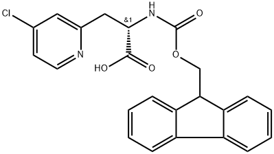 Fmoc-L-Ala(2-Pyr-4-Cl)-OH,2350007-37-1,结构式
