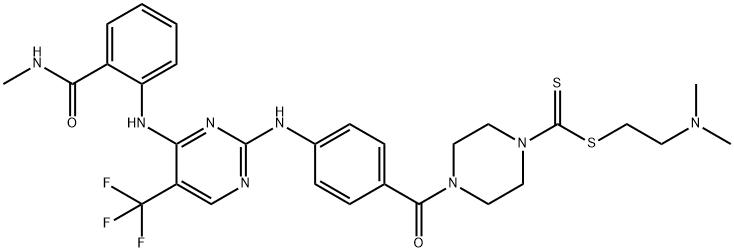 FAK inhibitor 2 结构式