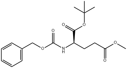 Z-D-Glu(OMe)-OtBu Structure