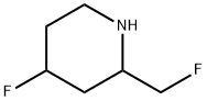 Piperidine, 4-fluoro-2-(fluoromethyl)- 结构式