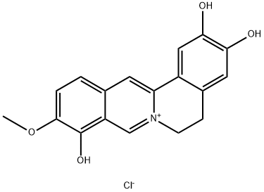 Berberine Impurity 5 Chloride 化学構造式