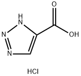 3H-1,2,3-三唑-4-羧酸盐酸盐,2365418-30-8,结构式