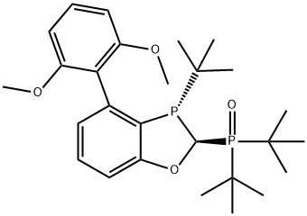 di-tert-butyl((2S,3S)-3-(tert-butyl)-4-(2,6-dimethoxyphenyl)-2,3-dihydrobenzo[d][1,3]oxaphosphol-2-yl)phosphine oxide|ZJ-0169