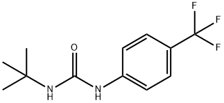 Urea, N-(1,1-dimethylethyl)-N'-[4-(trifluoromethyl)phenyl]- 结构式
