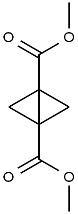 Bicyclo[1.1.0]butane-1,3-dicarboxylic acid, 1,3-dimethyl ester,23745-74-6,结构式