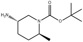 1-Piperidinecarboxylic acid, 5-amino-2-methyl-, 1,1-dimethylethyl ester, (2S,5S)… Structure