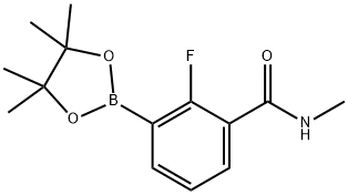 2377607-34-4 2-氟-N-甲基-3-(4,4,5,5-四甲基-1,3,2-二氧硼杂环戊烷-2-基)苯甲酰胺