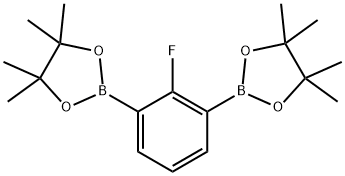 2,2'-(2-氟-1,3-苯基烯E)双(4,4,5,5-四甲基-1,3,2-二氧杂硼戊烷),2377611-42-0,结构式