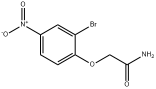 2-(2-Bromo-4-nitrophenoxy)acetamide Structure