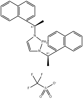 2377935-66-3 1,3-双[((1R)-1-(1-萘基)乙基]-2,3-二氢-1H-1,3,2-二氮杂磷-2-基三氟甲磺酸盐