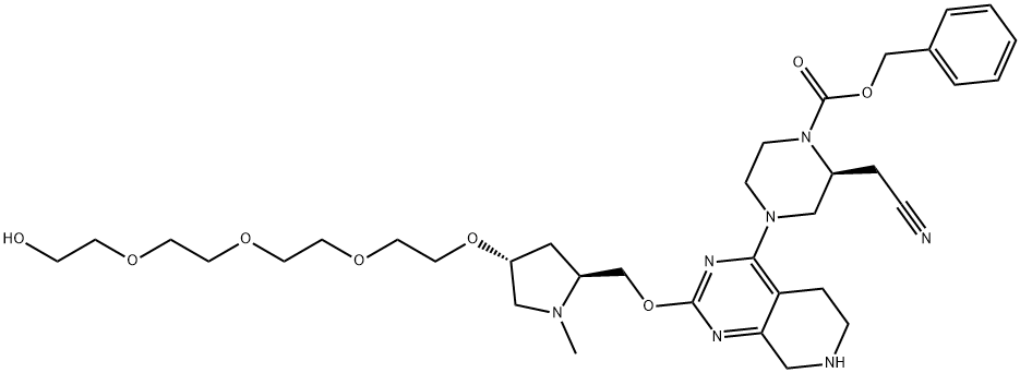 K-Ras ligand-Linker Conjugate 4 化学構造式