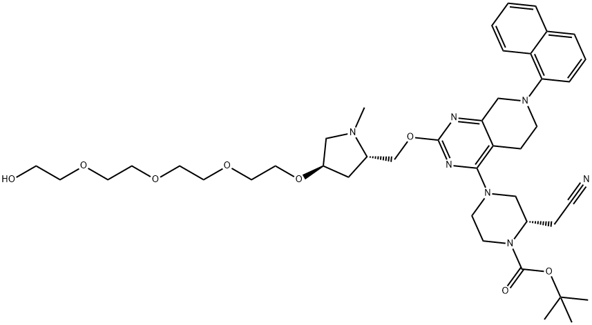 K-Ras ligand-Linker Conjugate 5 化学構造式