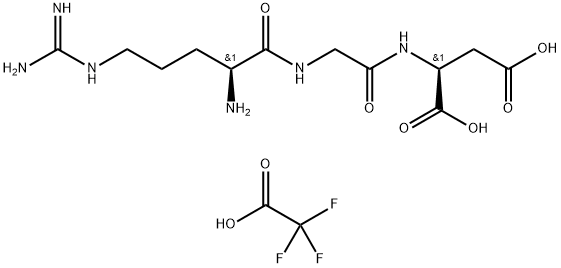 Arg-Gly-Asp(TFA salt)|(S)-2-(2-((S)-2-氨基-5-胍基戊酰胺基)乙酰氨基)琥珀酸三氟乙酸盐