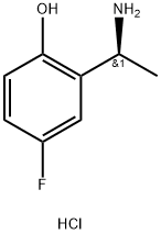 (S)-2-(1-氨基乙基)-4-氟苯酚盐酸盐,2379311-62-1,结构式