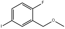 1-Fluoro-4-iodo-2-(methoxymethyl)benzene Structure