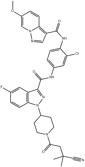 Src Inhibitor 3, 2380027-49-4, 结构式