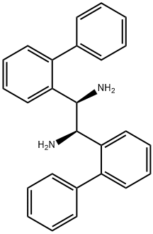(1R,2R)-1,2-di([1,1'-biphenyl]-2-yl)ethane-1,2-diamine Structure