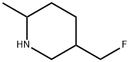 Piperidine, 5-(fluoromethyl)-2-methyl-,2383606-80-0,结构式