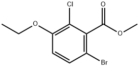 Methyl 6-bromo-2-chloro-3-
ethoxybenzoate|6-溴-2-氯-3-乙氧基苯甲酸甲酯