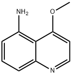 5-Quinolinamine, 4-methoxy- Structure