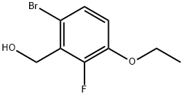 Benzenemethanol, 6-bromo-3-ethoxy-2-fluoro-|