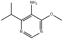 4-异丙基-6-甲氧基嘧啶-5-胺, 2387291-19-0, 结构式