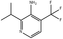 2-异丙基-4-(三氟甲基)吡啶-3-胺,2387291-24-7,结构式