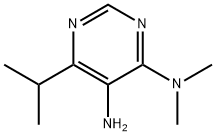 6-isopropyl-N4,N4-dimethylpyrimidine-4,5-diamine 结构式