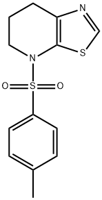 4-(Toluene-4-sulfonyl)-4,5,6,7-tetrahydro-thiazolo[5,4-b]pyridine 结构式