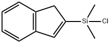 Chloro-(1H-inden-2-yl)-dimethylsilane Structure