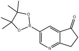 5-Oxo-6,7-dihydro-5H-[1]pyrindine-3-boronic acid pinacol ester,2408430-15-7,结构式