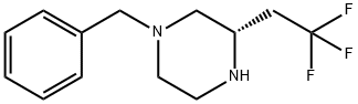 (S)-1-Benzyl-3-(2,2,2-trifluoro-ethyl)-piperazine Structure