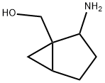 Bicyclo[3.1.0]hexane-1-methanol, 2-amino- Struktur