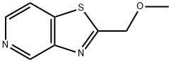 Thiazolo[4,5-c]pyridine, 2-(methoxymethyl)- 化学構造式