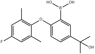 2413775-01-4 Boronic acid, B-[2-(4-fluoro-2,6-dimethylphenoxy)-5-(1-hydroxy-1-methylethyl)phenyl]-