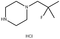 2413877-77-5 PIPERAZINE, 1-(2-FLUORO-2-METHYLPROPYL)-, HYDROCHLORIDE (1:2)