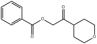 2-氧-2-(四氢-2H-吡喃-4-基)苯甲酸乙酯 结构式