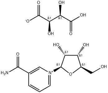 Nicotinamide riboside tartrate Structure