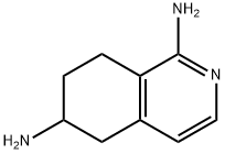 5,6,7,8-四氢异喹啉-1,6-二胺 结构式