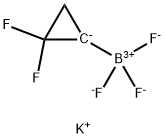 (2,2-difluorocyclopropyl)-trifluoro-boranuide Structure