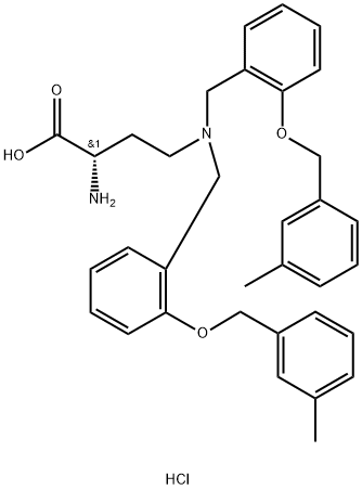 V-9302 HCl|(S)-2-氨基-4-(BIS(2-((3-甲基苄基)氧基)苄基)氨基)丁酸盐酸盐