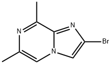 2-Bromo-6,8-dimethyl-imidazo'1,2-apyrazine Struktur