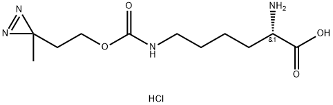 H-L-Photo-lysine HCl 结构式