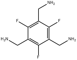 (2,4,6-三氟苯-1,3,5-三基)三甲胺 结构式