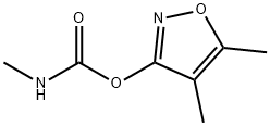 dimethyl-1,2-oxazol-3-yl N-methylcarbamate Struktur