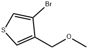 Thiophene, 3-bromo-4-(methoxymethyl)- Structure